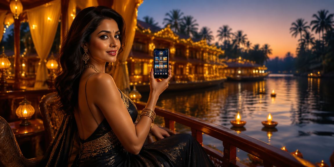 Mobile user making a UPI payment during Diwali festival betting season in Kerala